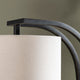 Levi Floor Lamp | 64’’ | Tan Brown Linen Shade | Bronze Black Base CCL-CVAER1053