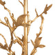 Table Lamp | White Silk Shade | 38’’ Gold Metal Branch White Marble CCL-CVAER1623