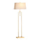 Dera Table Lamp | 65’’ Minimalist Open Gold Frame | Cream Linen Shade CCL-CVAER1811