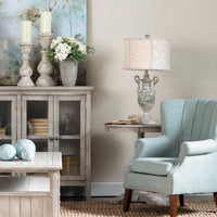 Distressed Cream, Oatmeal Brown