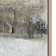 Hand Painted Wall Art | Abstract Canyon on Canvas | White & Brown | 49x61