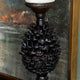 Crestview Candleholder Set of 2 | Decorative Pinecone Accents | Brown Resin CCL-CVCHE345