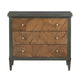 Crestview 3 Drawers Chest Oversize Nightstand| Gray Green CCL-CVFDR1005