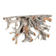 Crestview Hia Console Table | 64’’ Top w Charred Root Base | Gray CCL-CVFDR1019