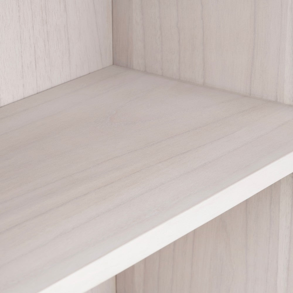 Crestview Sein Etagere Bookcase | 5 Shelves | 30’’ White Arch Frame CCL-CVFDR1027