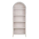Crestview Sein Etagere Bookcase | 5 Shelves | 30’’ White Arch Frame CCL-CVFDR1027