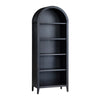 Crestview Sein Etagere Bookcase | 5 Shelves | 30’’ Black Arch Frame CCL-CVFDR1028