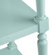 Evie 5 Shelf Etagere Bookcase Display |71’’ | Turquoise Blue CCL-CVFDR1029