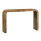 Crestview Miny Sofa Console Table | Waterfall Design | 53" Brown