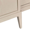 Crestview Lesi Media Sideboard Cabinet | 4 Doors | 76’’ Beige CCL-CVFDR1041