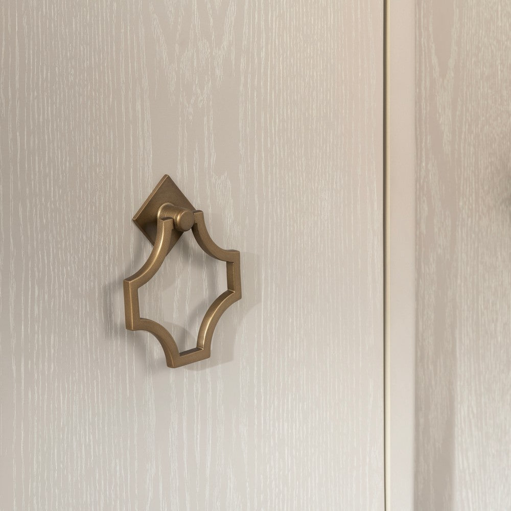 Crestview Lesi Media Sideboard Cabinet | 4 Doors | 76’’ Beige CCL-CVFDR1041