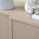 Crestview Lesi Media Sideboard Cabinet | 4 Doors | 76’’ Beige CCL-CVFDR1041