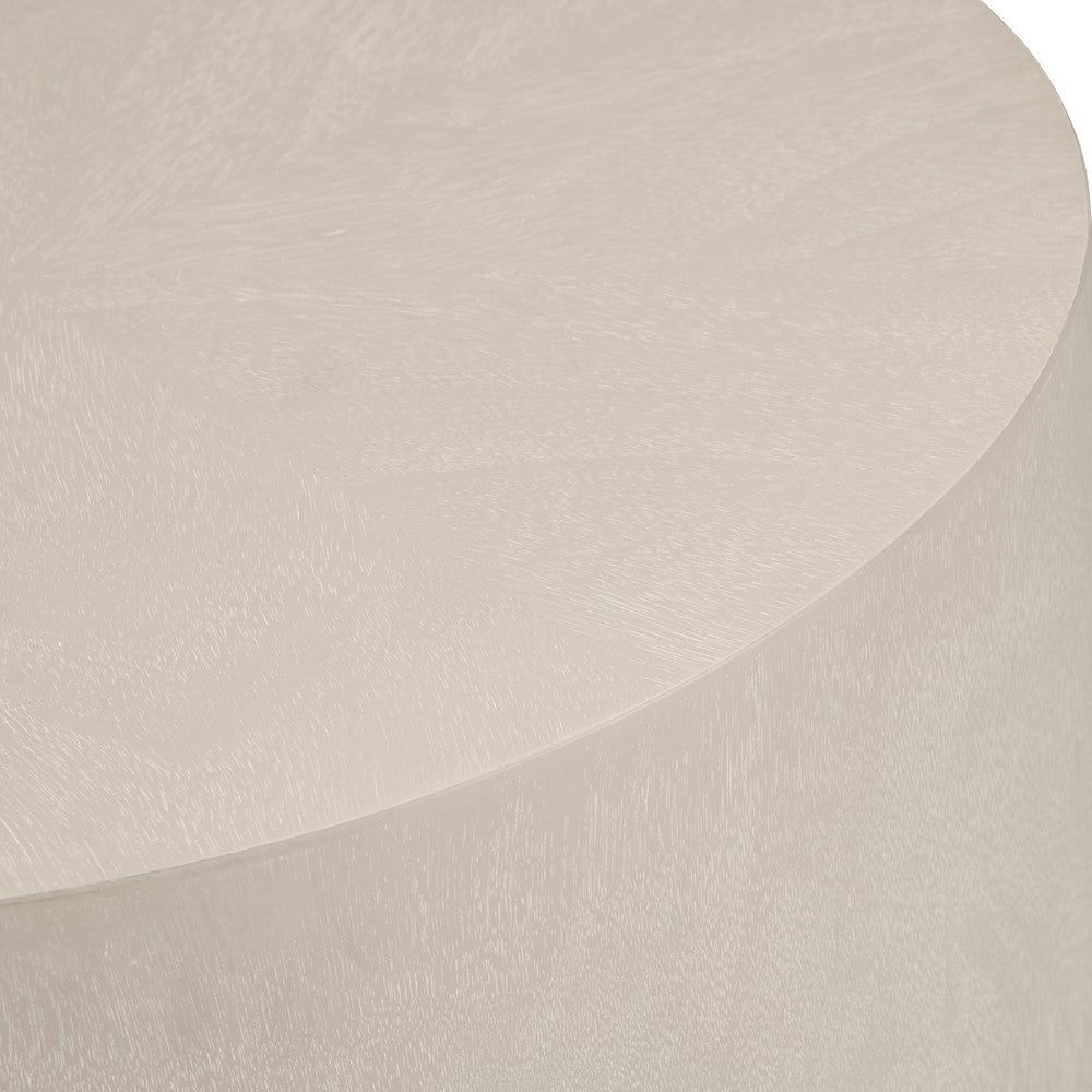 Lexi Side End Table | 24’’ Round Top | Solid Bayur Wood Base CCL-CVFDR1043