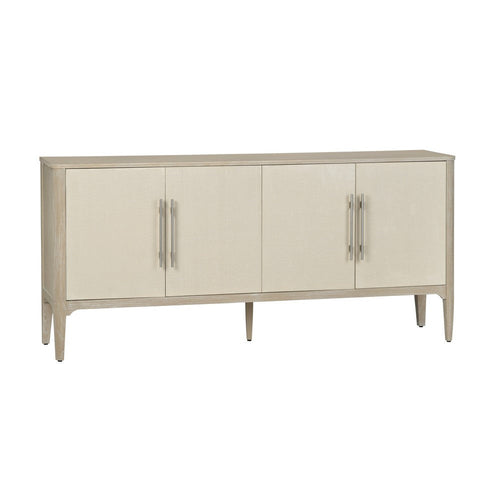Crestview Seo Sideboard Cabinet | 4 Door w Shelves | 74" Beige