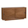 Crestview Roy Sideboard Cabinet | 2 Sliding Doors | Brown | 65’’ CCL-CVFDR1160