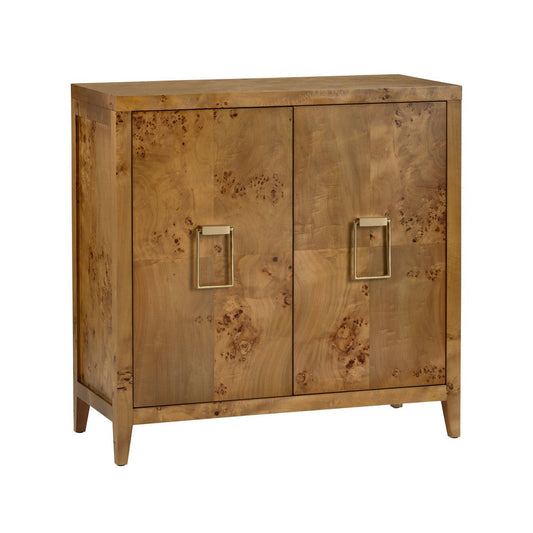 Crestview Miny Sideboard Cabinet | 2 Doors | 36" Natural Brown