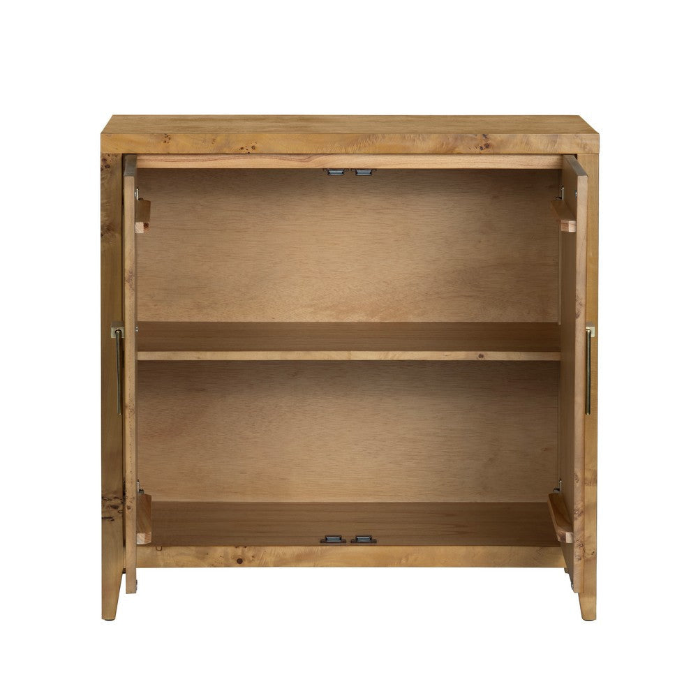 Crestview Miny Sideboard Cabinet | 2 Doors | 36’’ Natural Brown CCL-CVFDR1168