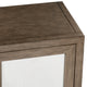 Crestview Finy 39’’ Media Cabinet | 2 White Cane Rattan Doors | Brown CCL-CVFDR1205