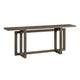 Crestview Lexy Sofa Console Table | 80’’ Interlocking Base | Brown CCL-CVFDR1216