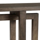 Crestview Lexy Sofa Console Table | 80’’ Interlocking Base | Brown CCL-CVFDR1216