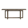 Crestview Lexy Sofa Console Table | 80’’ Interlocking Base | Brown CCL-CVFDR1216