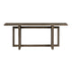 Crestview Lexy Sofa Console Table | 80’’ Interlocking Base | Brown CCL-CVFDR1216