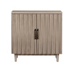 Crestview Tely Cabinet | 38’’ | 2 Slatted Doors | Dark Tan Brown CCL-CVFDR1223