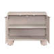 Crestview Cabinet 40’’ | Cream Reeded Wood Doors with Brass CCL-CVFDR1229