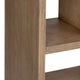 Crestview Jez Etagere Bookcase w 10 Geometric Shelves | Natural Brown CCL-CVFDR1233