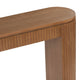 Crestview Emy Sofa Console Table | 60’’ Top | Brown Slatted Legs CCL-CVFDR1237