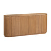Crestview Emy Sideboard Console | 4 Doors 2 Shelves | Brown 72"