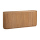 Crestview Emy Sideboard Console | 4 Doors 2 Shelves | Brown 72"