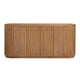 Crestview Emy Sideboard Console | 4 Doors 2 Shelves | Brown 72’’ CCL-CVFDR1240
