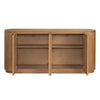 Crestview Emy Sideboard Console | 4 Doors 2 Shelves | Brown 72’’ CCL-CVFDR1240