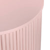 Crestview Simy Accent End Table | Round 18’’ | Vertical Fluting | Pink CCL-CVFDR1307