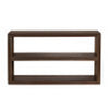 Crestview Diva Sofa Console Table | 2 Shelves | 58’’ Rectangular | Brown CCL-CVFDR1315