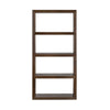 Crestview Diva Etagere Bookcase w 4 Shelves | 80’’ Rectangular | Brown CCL-CVFDR1316