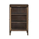 Crestview Keya Accent Chest | 2 Arch Cane Doors | 42’’ Tall Brown Wood CCL-CVFDR1318