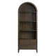Crestview Bina Etagere Bookcase | 4 Shelves & 2 Drawers | Brown 78’’ CCL-CVFDR1319