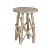 Crestview Ted Accent End Table | Timber Trestles Style | 18’’ Gray CCL-CVFDR1324