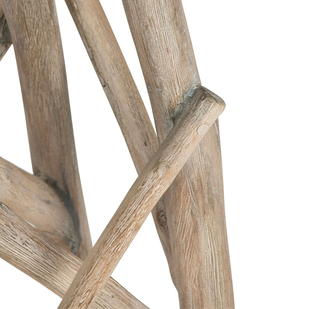 Crestview Ted Accent End Table | Timber Trestles Style | 18’’ Gray CCL-CVFDR1324