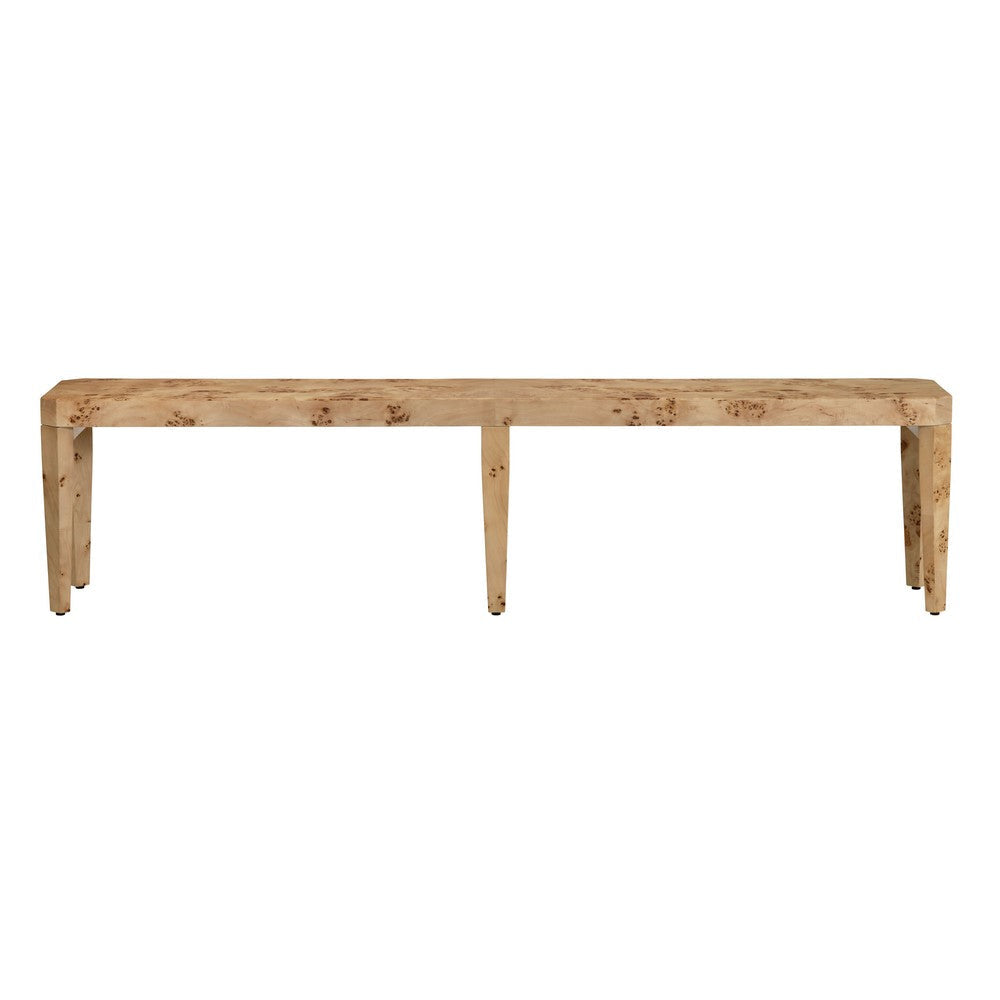 Crestview Geny Bench | Rectangular Shape | Rustic Brown Wood 75’’ CCL-CVFDR1325