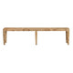 Crestview Geny Bench | Rectangular Shape | Rustic Brown Wood 75’’ CCL-CVFDR1325