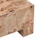 Crestview Jen Coffee Table | 42’’ Square | Brown Mappa Burl Veneer CCL-CVFDR1340