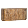 Crestview Gery Media Credenza Sideboard | 4 Scalloped Doors | 76’’ Brown CCL-CVFNR4516