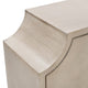 Crestview Media Credenza Sideboard | 4 Doors Concave Edges | 80" Cream