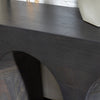Crestview Trixie Sofa Console Table | Arched 60" Rectangular Brown