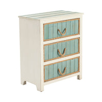 White, Turquoise Green