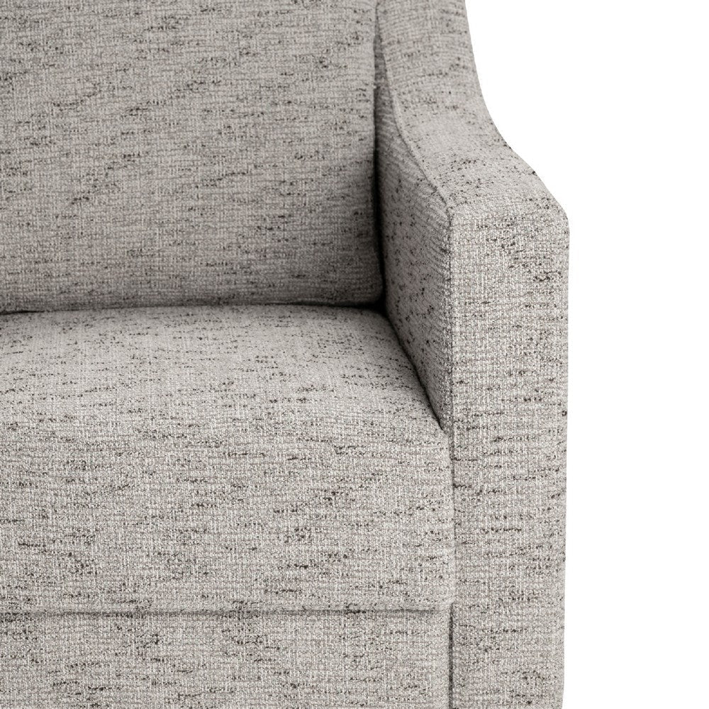 Crestview Ford Accent Chair | Sloped Arms | Foam Fill Gray Polyester CCL-CVFZR5115