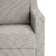 Crestview Ford Accent Chair | Sloped Arms | Foam Fill Gray Polyester CCL-CVFZR5115